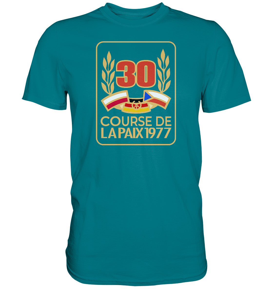 DDR Ostalgie Shirt Unisex • FRIEDENSFAHRT 1977