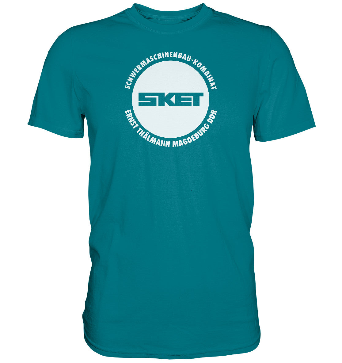 DDR Ostalgie Shirt Unisex • SKET ERNST THÄLMANN SCHWERMASCHINENKOMBINAT