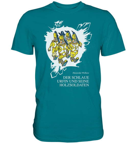 DDR Ostalgie Shirt Unisex • WOLKOW - DER SCHLAUE URFIN UND SEINE HOLZSOLDATEN
