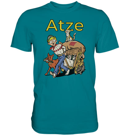 DDR Ostalgie Shirt Unisex • ATZE - TITEL ALTSTOFFE