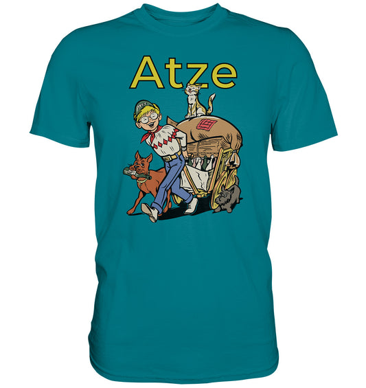DDR Ostalgie Shirt Unisex • ATZE - TITEL ALTSTOFFE