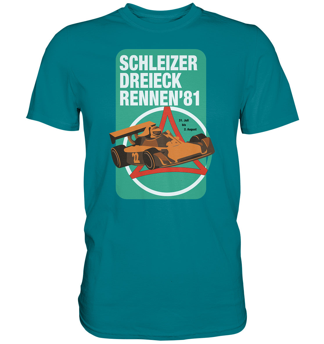 DDR Ostalgie Shirt Unisex • SCHLEIZER DREIECK-RENNEN 1981
