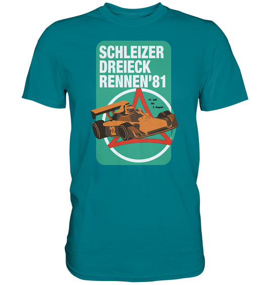 DDR Ostalgie Shirt Unisex • SCHLEIZER DREIECK-RENNEN 1981