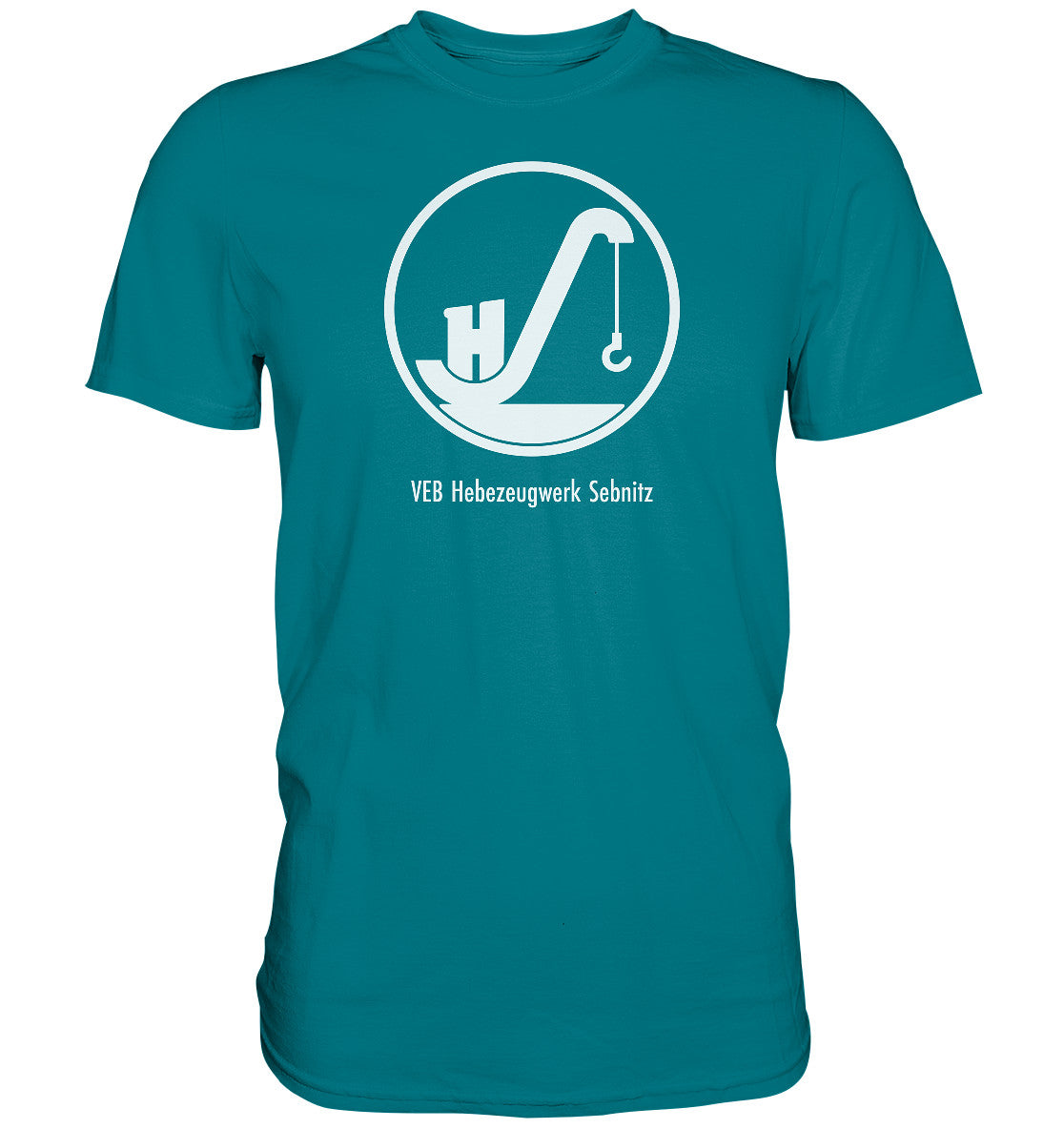 DDR Ostalgie Shirt Unisex • VEB HEBEZEUGWERK SEBNITZ