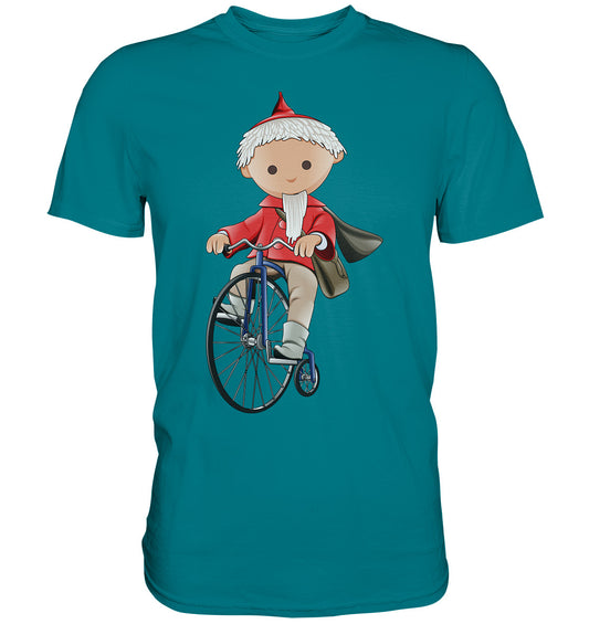 DDR Ostalgie Shirt Unisex • UNSER SANDMÄNNCHEN - AUF DEM HOCHRAD - ROT (PU-97, 1969)