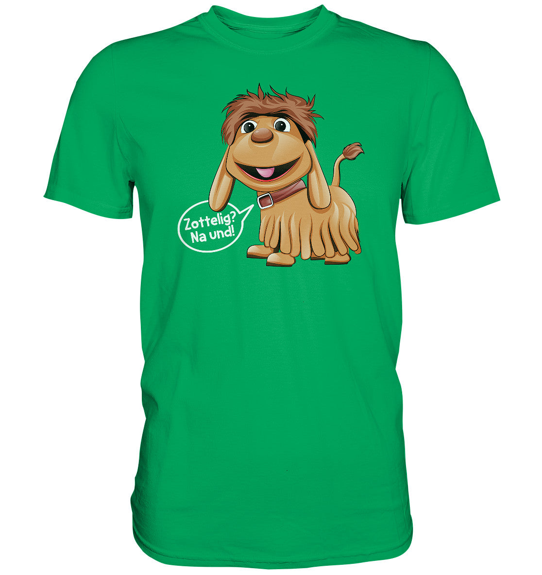 DDR Ostalgie Shirt Unisex • UNSER SANDMÄNNCHEN - MOPPI - ZOTTELIG? NA UND!