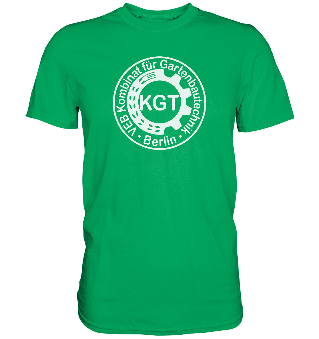 PREMIUM SHIRT UNISEX • KGT - VEB KOMBINAT FÜR GARTENBAUTECHNIK BERLIN