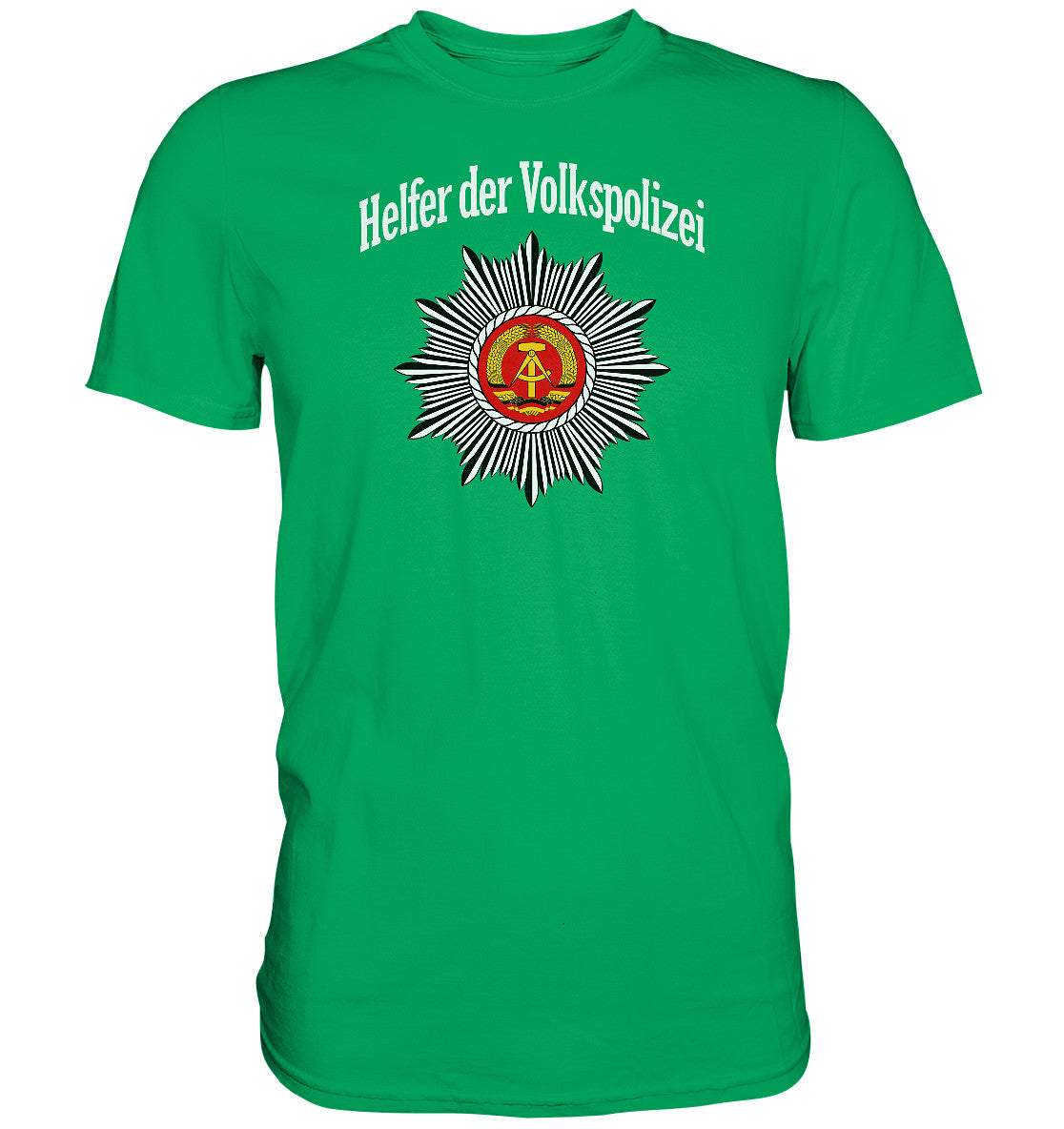 DDR Ostalgie Shirt Unisex • HELFER DER VOLKSPOLIZEI