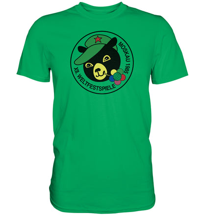 DDR Ostalgie Shirt Unisex • WELTFESTSPIELE, MOSKAU 1985