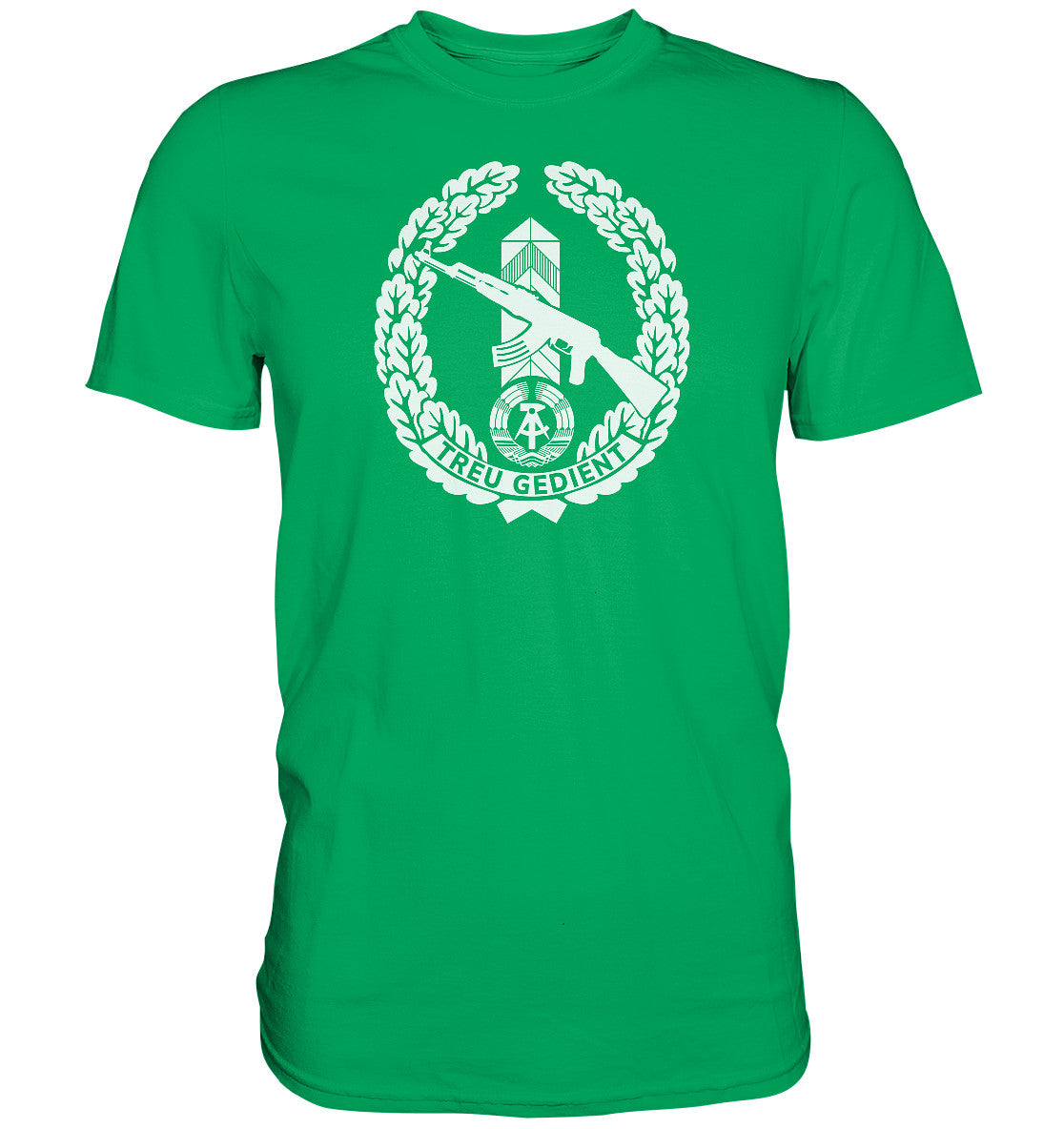 DDR Ostalgie Shirt Unisex • NVA-ORDEN - TREU GEDIENT - GRENZTRUPPEN