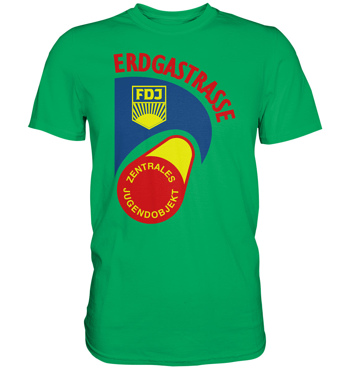 DDR Ostalgie Shirt Unisex • ERDGASTRASSE
