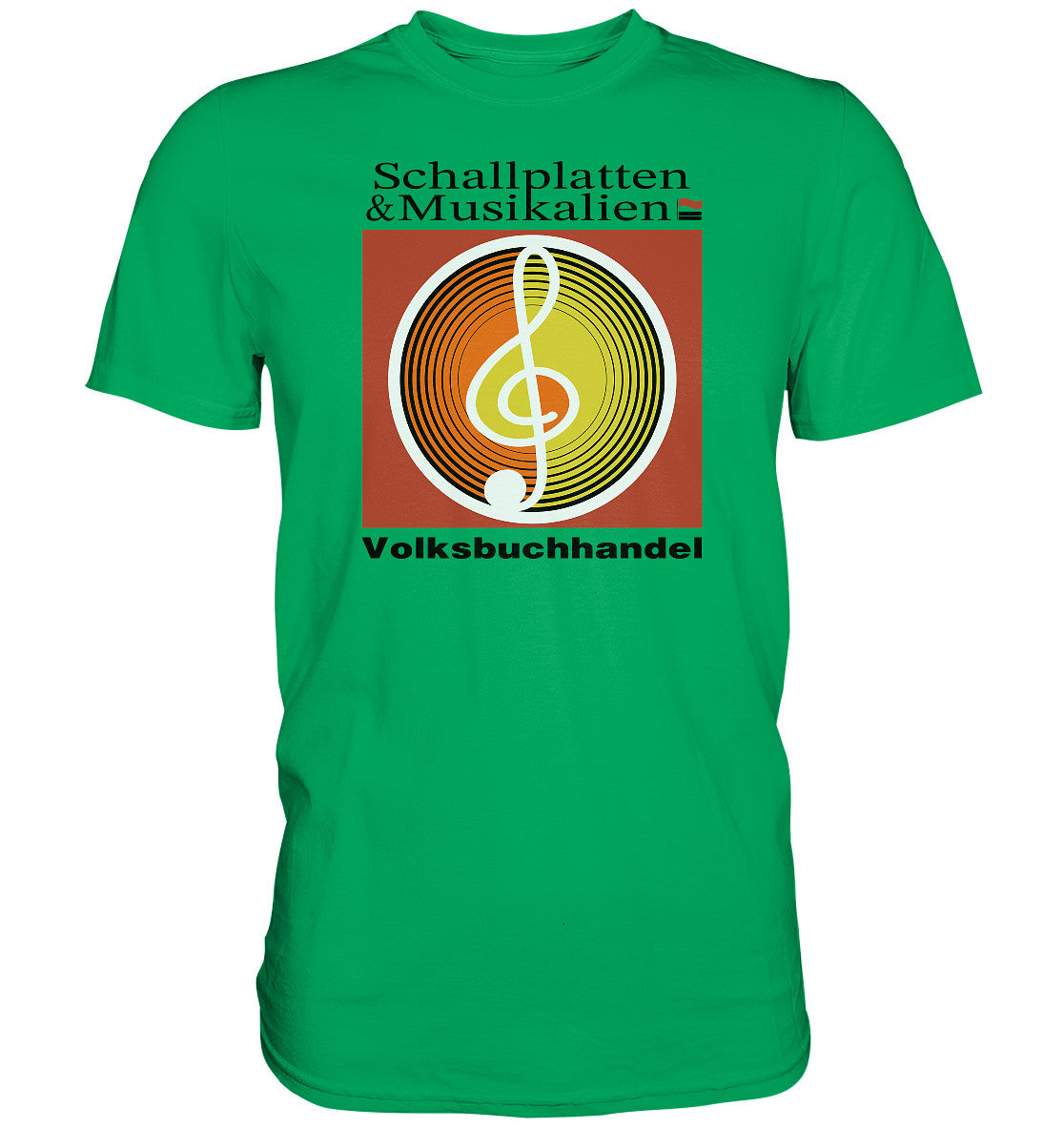 DDR Ostalgie Shirt Unisex • SCHALLPLATTEN VOLKSBUCHHANDEL