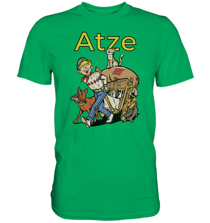 DDR Ostalgie Shirt Unisex • ATZE - TITEL ALTSTOFFE