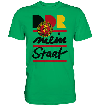 DDR Ostalgie Shirt Unisex • DDR - MEIN STAAT