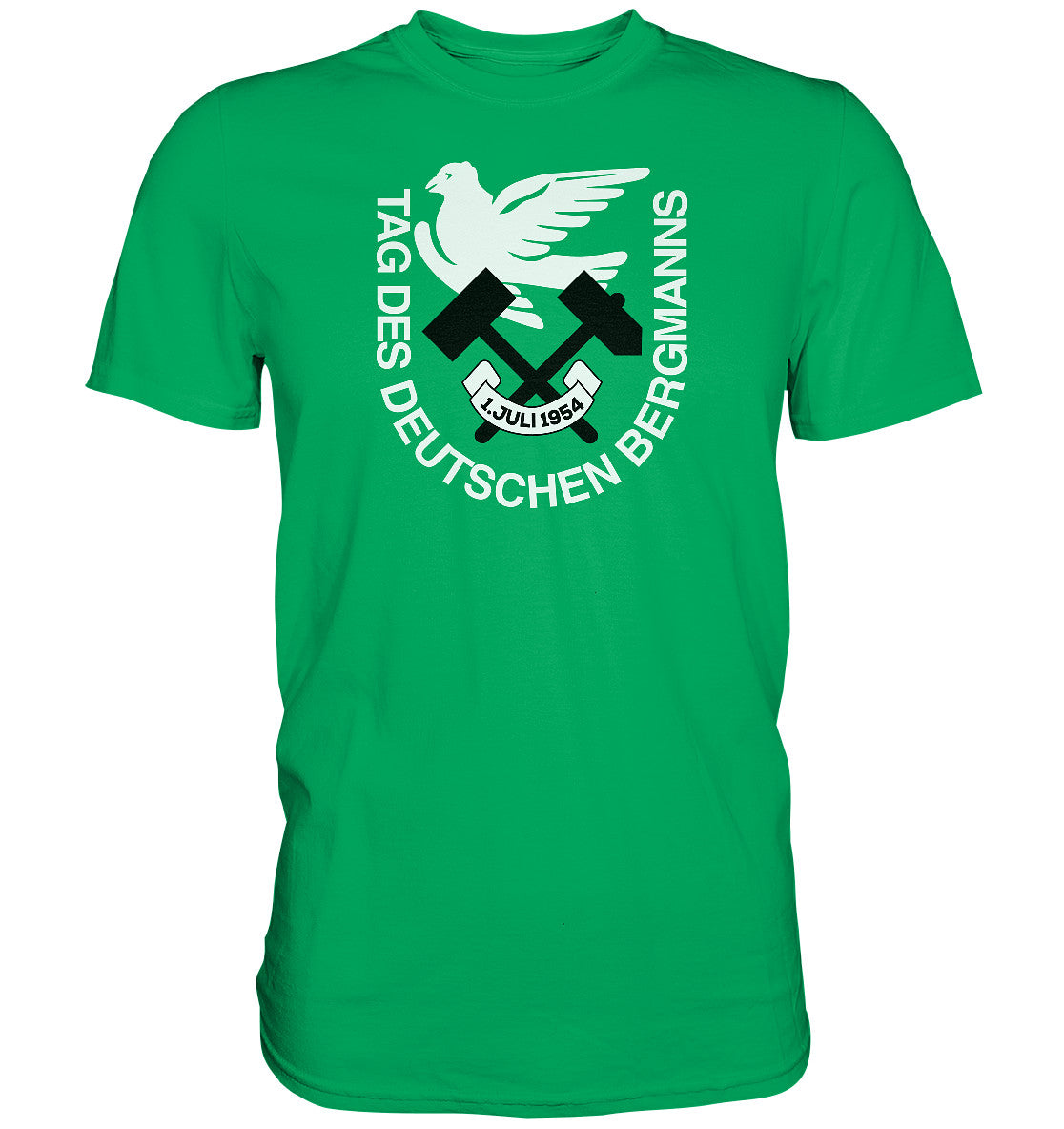 DDR Ostalgie Shirt Unisex • TAG DES DEUTSCHEN BERGMANNS