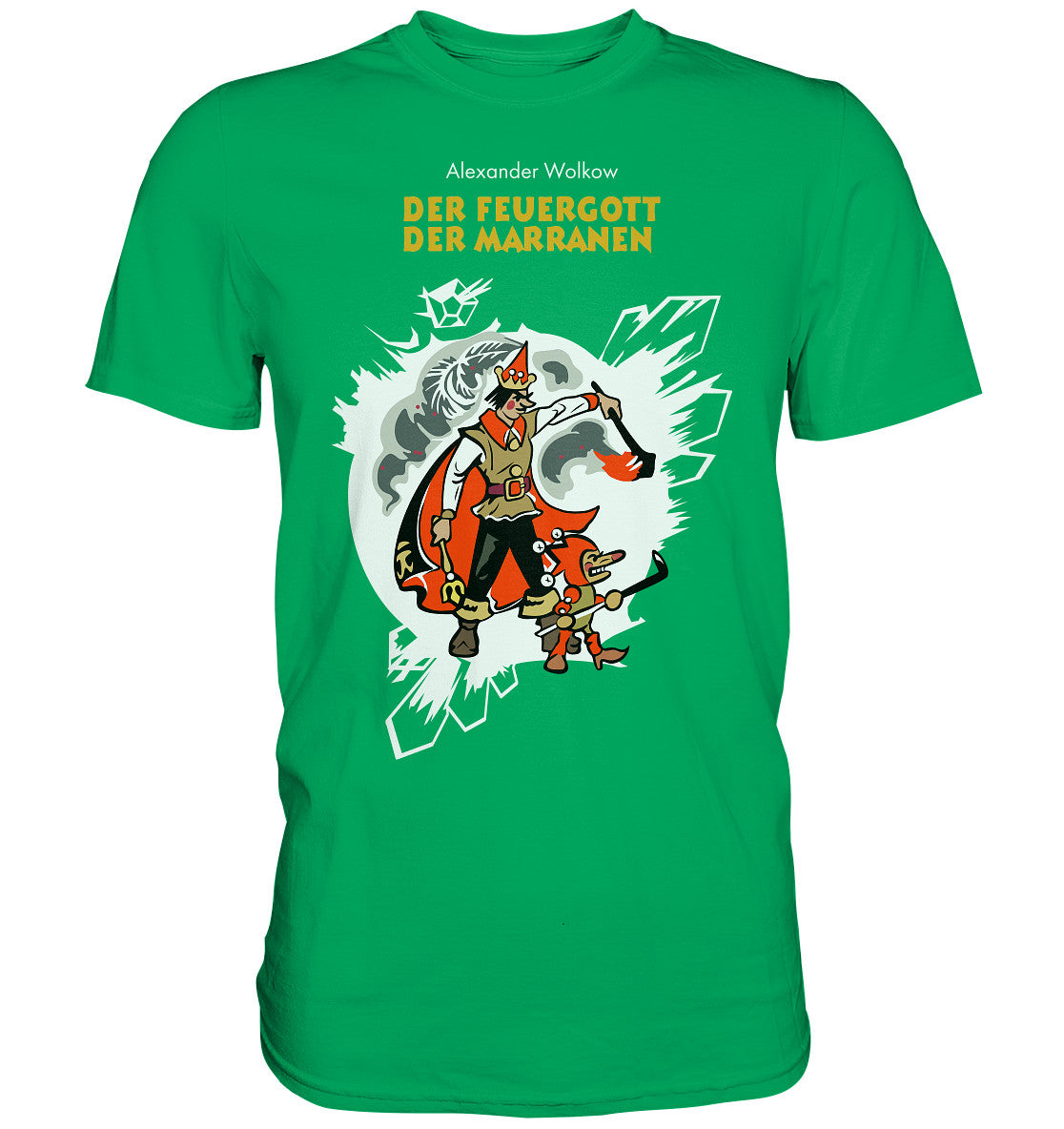 DDR Ostalgie Shirt Unisex • WOLKOW - DER FEUERGOTT DER MARRANEN