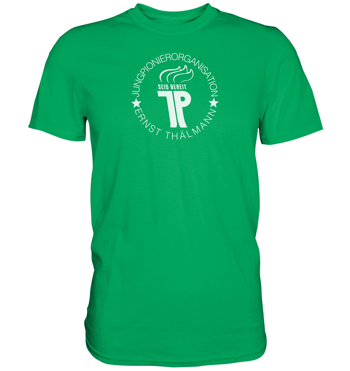 DDR Ostalgie Shirt Unisex • JUNGE PIONIERE - LOGO - dunkel