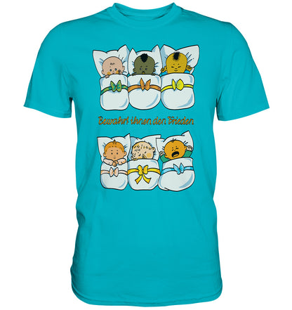 DDR Ostalgie Shirt Unisex • BEWAHRT IHNEN DEN FRIEDEN (DDR ORIGINAL-PLAKAT)