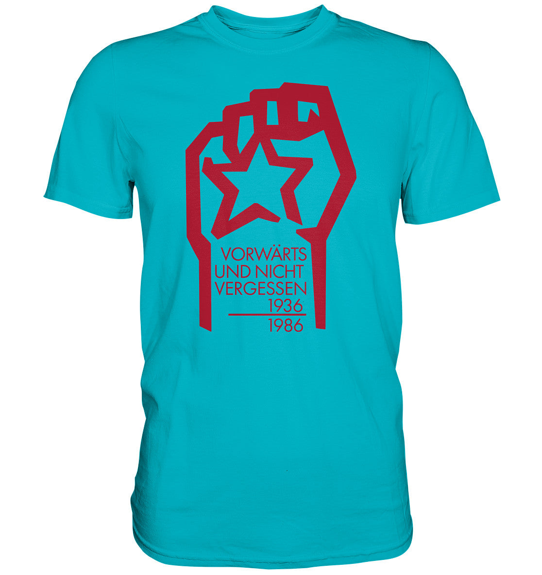 DDR Ostalgie Shirt Unisex • 1936-1986 SPANISCHER BÜRGERKRIEG