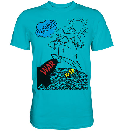 DDR Ostalgie Shirt Unisex • PEACE & WAR (ORIGINAL DDR-PLAKAT)
