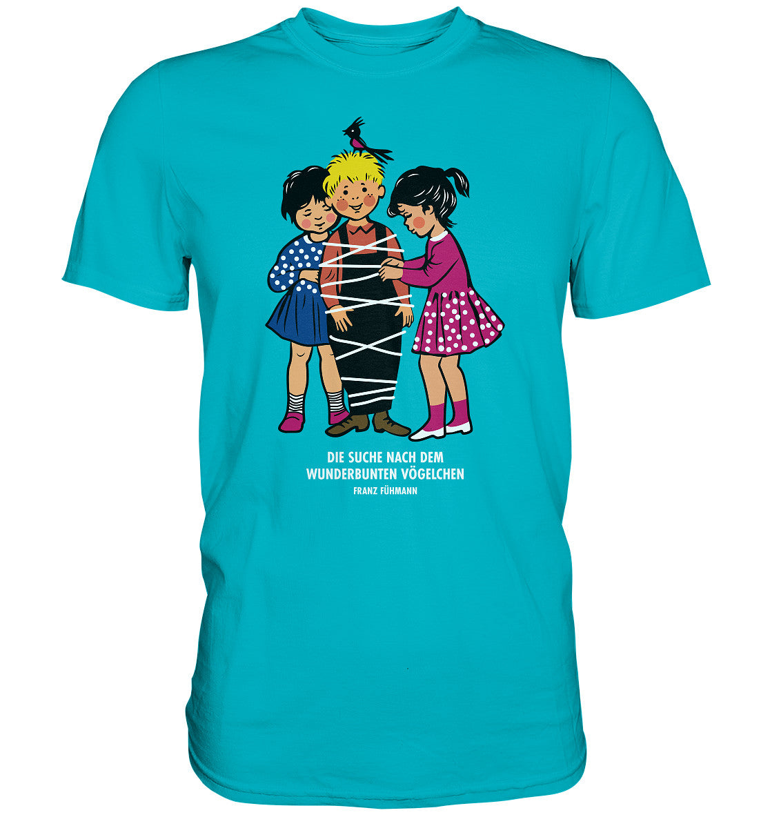 DDR Ostalgie Shirt Unisex • DIE SUCHE NACH DEM WUNDERBUNTEN VÖGELCHEN