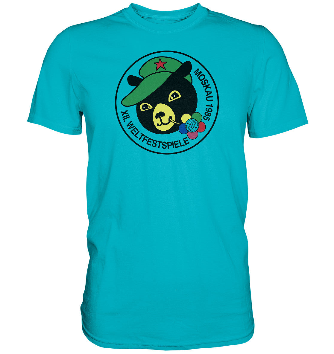 DDR Ostalgie Shirt Unisex • WELTFESTSPIELE, MOSKAU 1985
