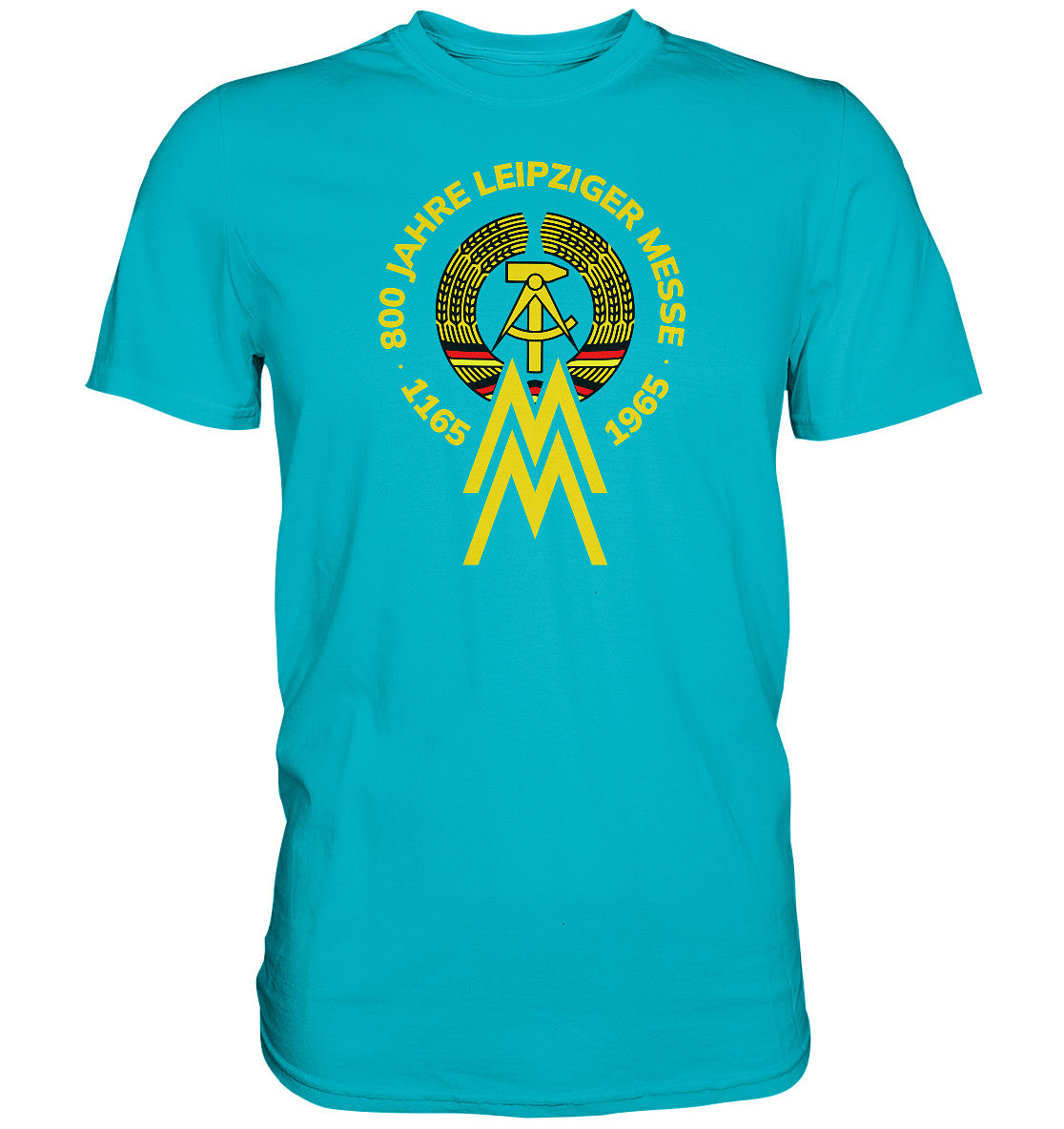 DDR Ostalgie Shirt Unisex • 800 JAHRE LEIPZIGER MESSE