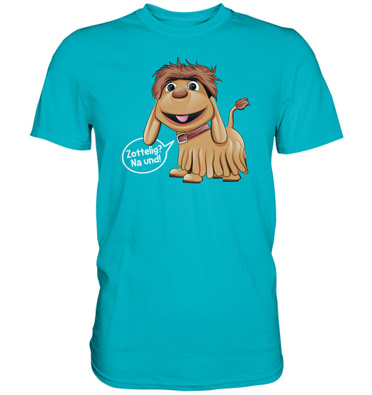 DDR Ostalgie Shirt Unisex • UNSER SANDMÄNNCHEN - MOPPI - ZOTTELIG? NA UND!