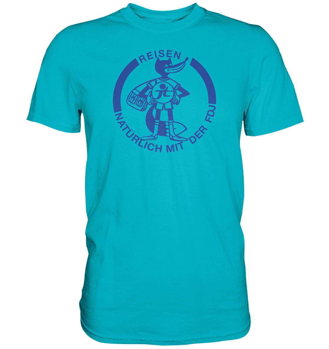 DDR Ostalgie Shirt Unisex • FDJ JUGENDTOURIST