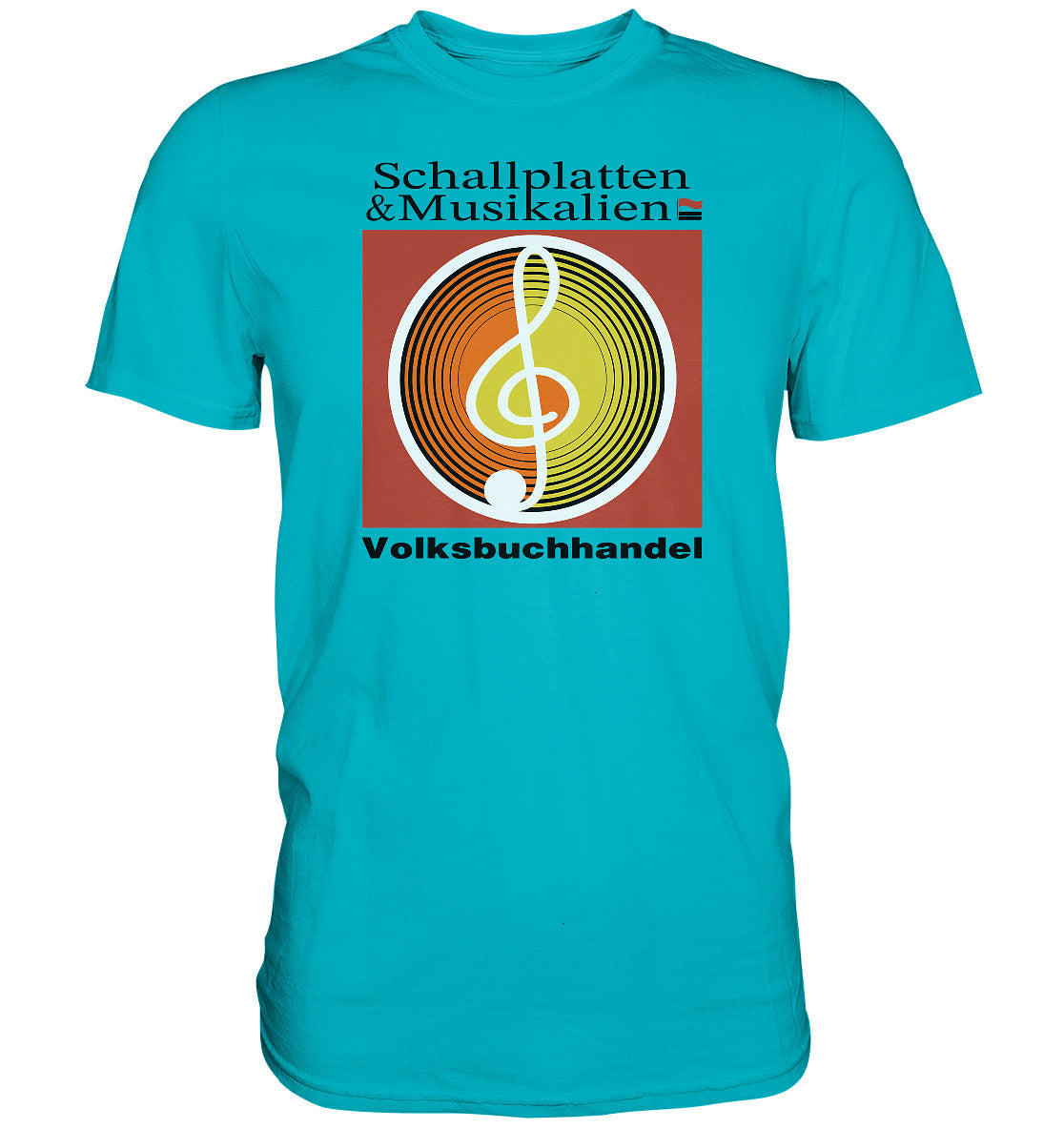 DDR Ostalgie Shirt Unisex • SCHALLPLATTEN VOLKSBUCHHANDEL