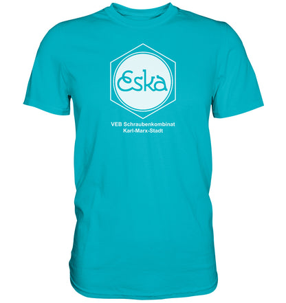 DDR Ostalgie Shirt Unisex • ESKA - VEB SCHRAUBENKOMBINAT KARL-MARX-STADT