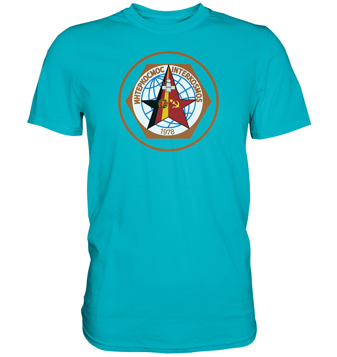 DDR Ostalgie Shirt Unisex • INTERKOSMOS 1978
