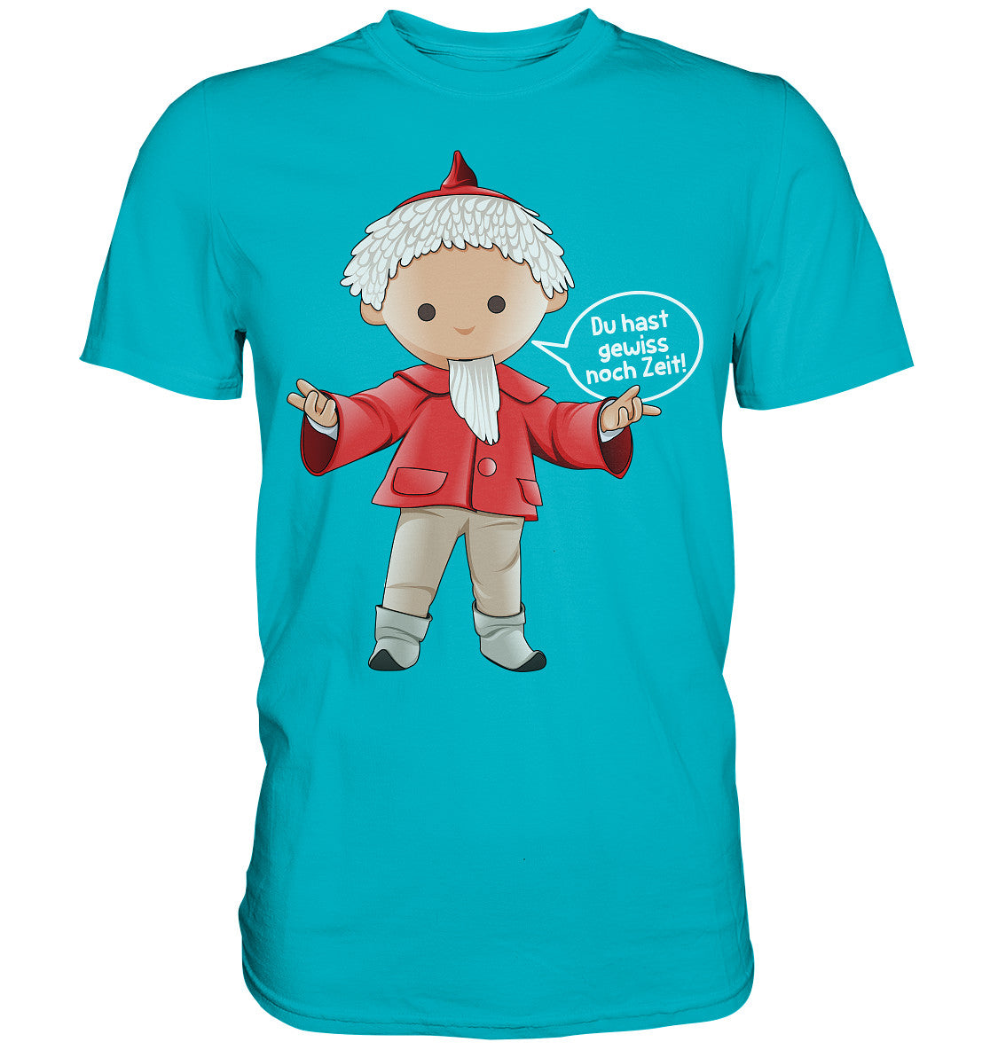 DDR Ostalgie Shirt Unisex • UNSER SANDMÄNNCHEN - DU HAST GEWISS NOCH ZEIT!