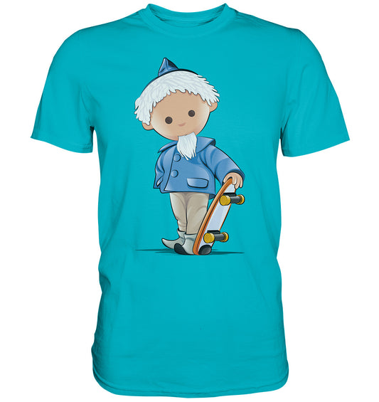 DDR Ostalgie Shirt Unisex • UNSER SANDMÄNNCHEN - ROLLBRETT-SKATER