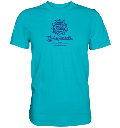 DDR Ostalgie Shirt Unisex • WEIMAR-PORZELLAN BLANKENHAIN