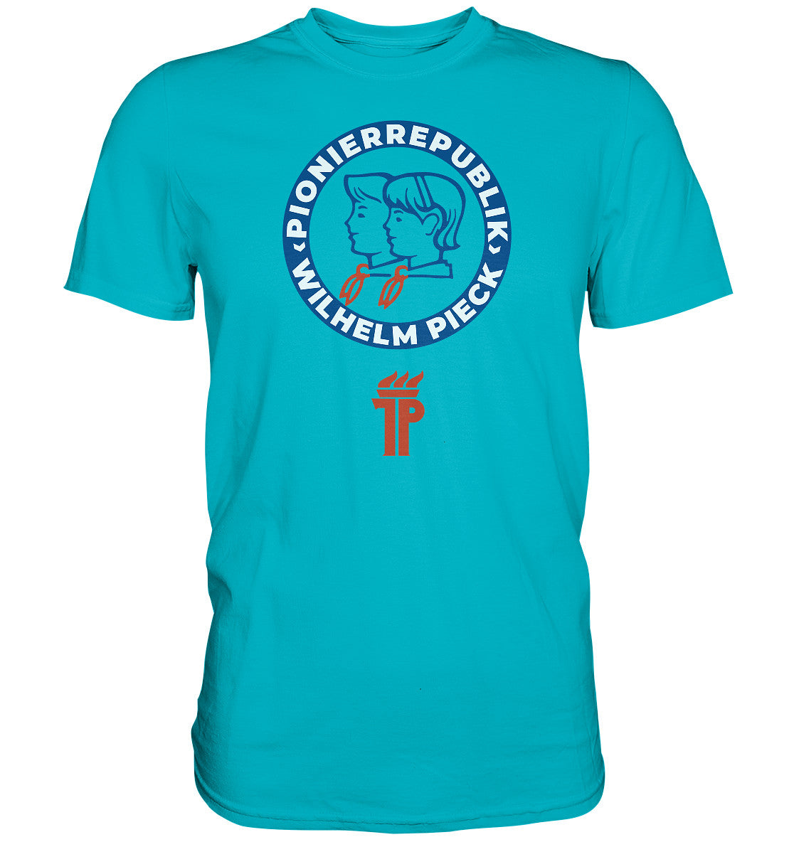 PREMIUM SHIRT UNISEX • PIONIERREPUBLIK WILHELM PIECK BRANDENBURG