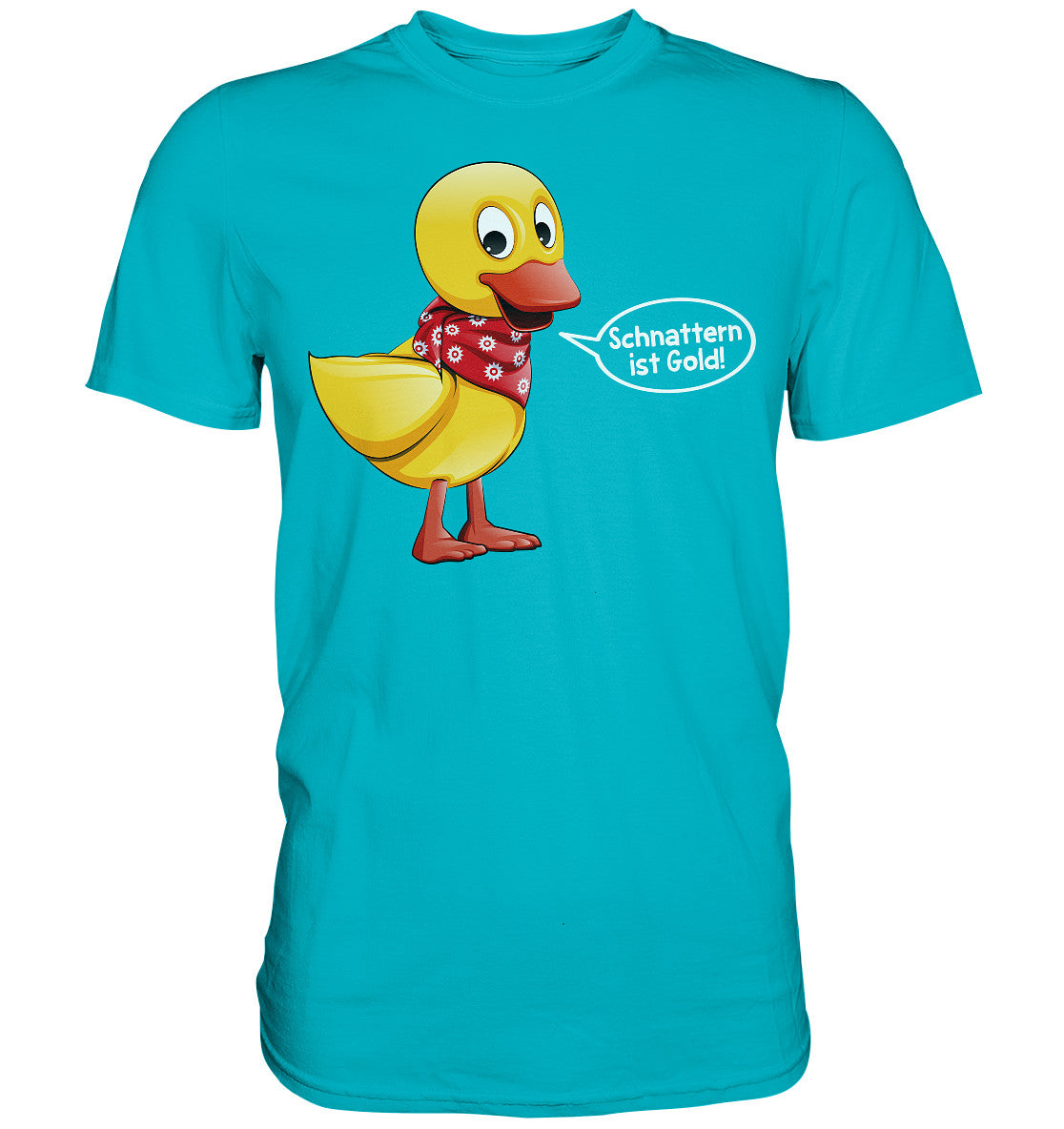 DDR Ostalgie Shirt Unisex • UNSER SANDMÄNNCHEN - SCHNATTERINCHEN - SCHNATTERN IST GOLD!