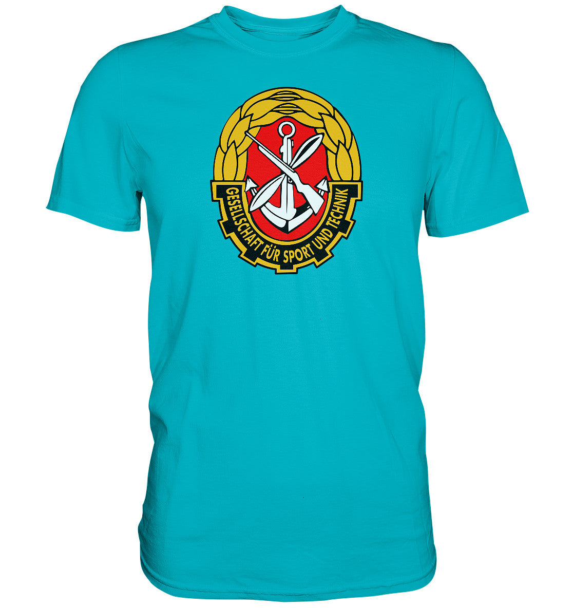 DDR Ostalgie Shirt Unisex • GESELLSCHAFT FÜR SPORT UND TECHNIK