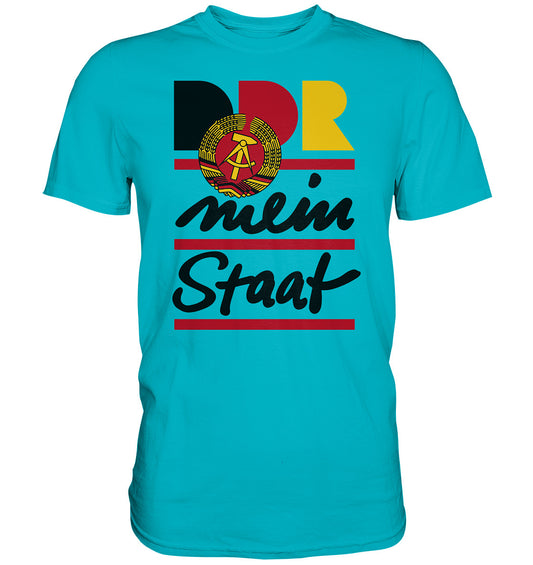 DDR Ostalgie Shirt Unisex • DDR - MEIN STAAT