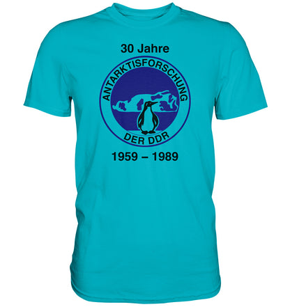 PREMIUM SHIRT UNISEX • 30 JAHRE ANTARKTISFORSCHUNG DER DDR - 1989