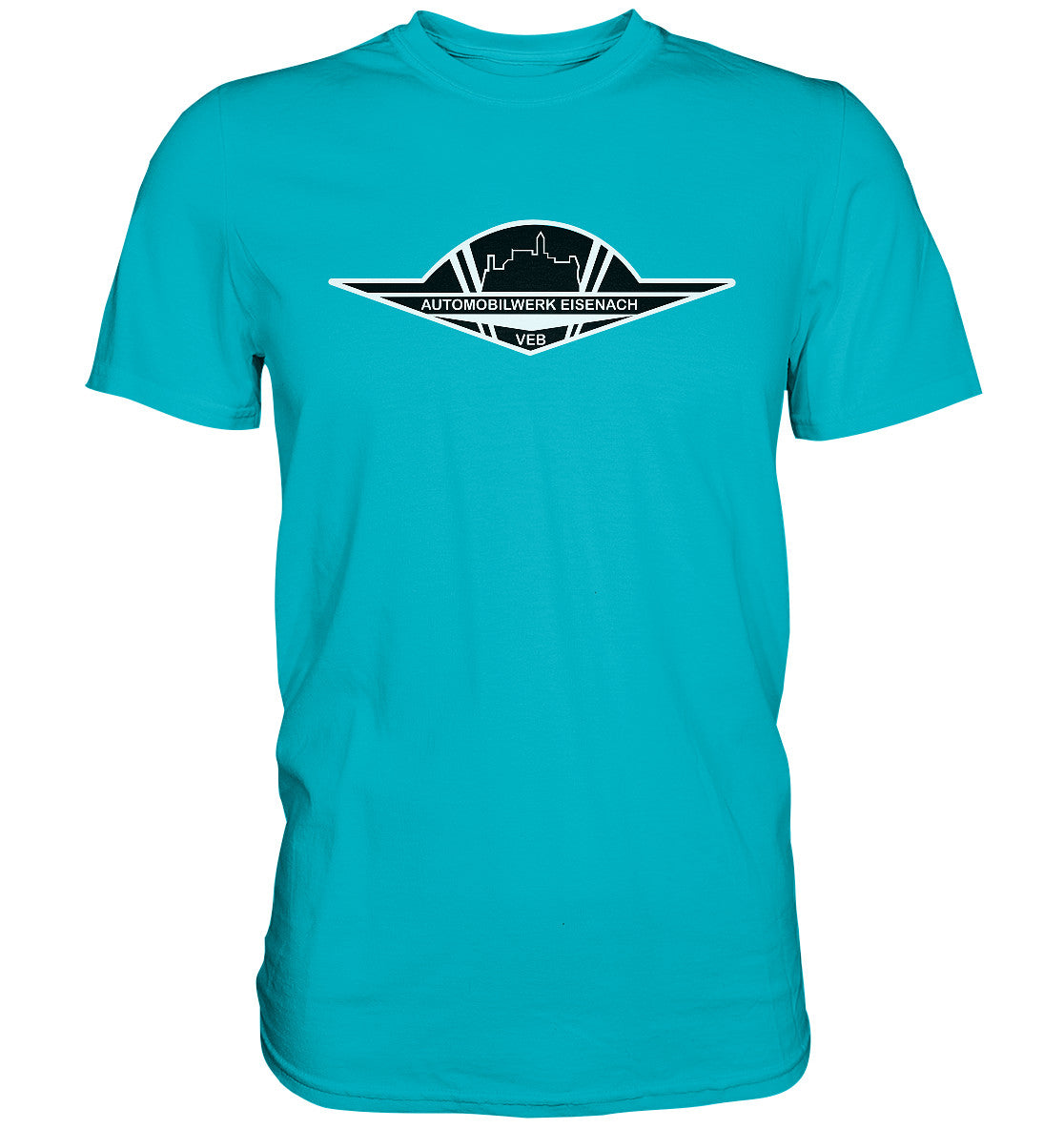 DDR Ostalgie Shirt Unisex • AUTOMOBILWERK EISENACH - monochrom