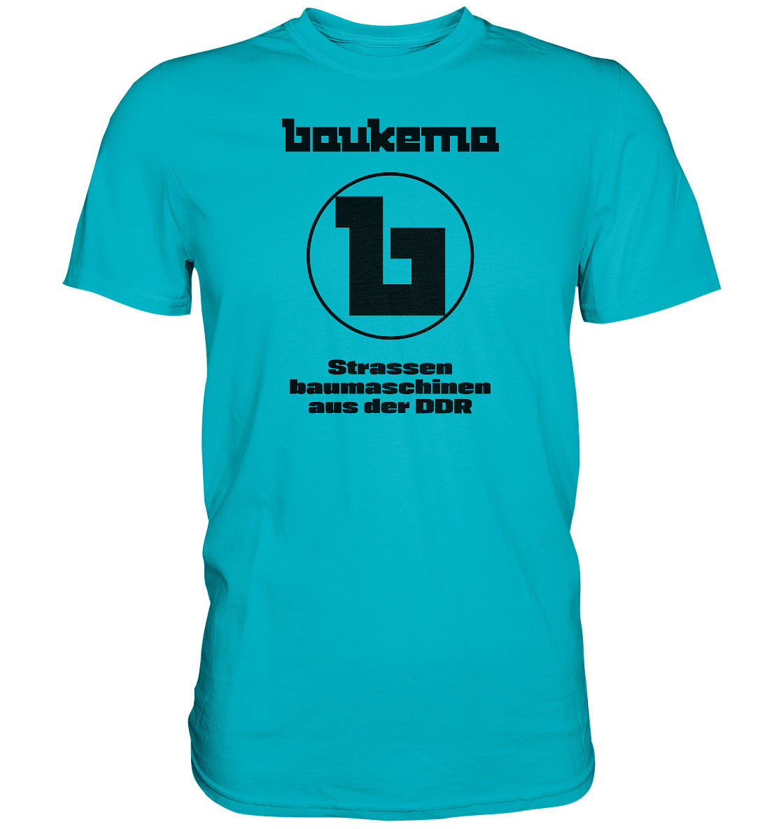 DDR Ostalgie Shirt Unisex • BAUKEMA STRASSENBAUMASCHINEN - hell