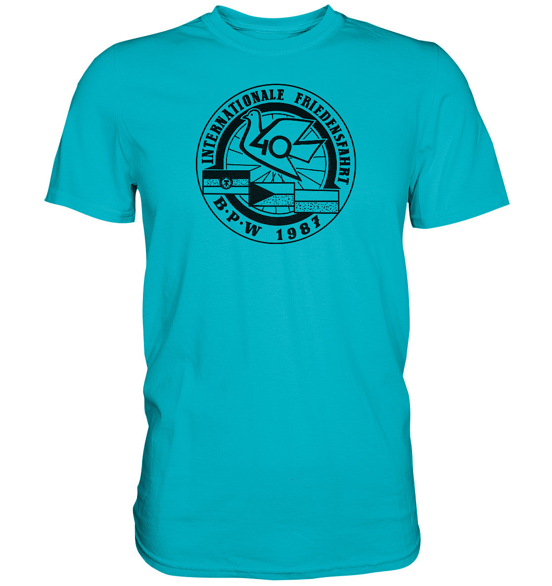 DDR Ostalgie Shirt Unisex • INTERNATIONALE FRIEDENSFAHRT 1987