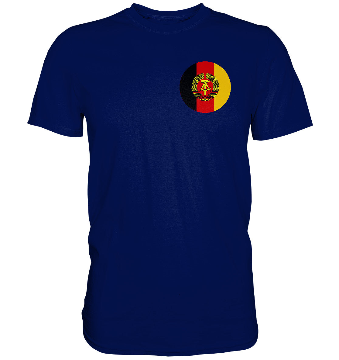 DDR Ostalgie Shirt Unisex • NVA - BRUST BADGE