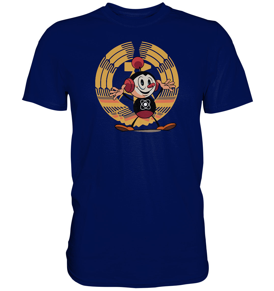 DDR Ostalgie Shirt Unisex • ATOMINO - DDR KERNKRAFT