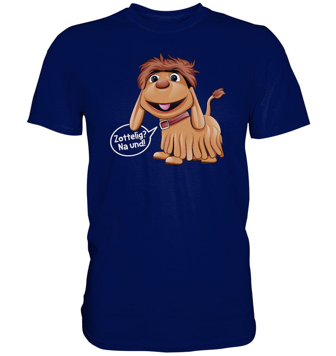 DDR Ostalgie Shirt Unisex • UNSER SANDMÄNNCHEN - MOPPI - ZOTTELIG? NA UND!