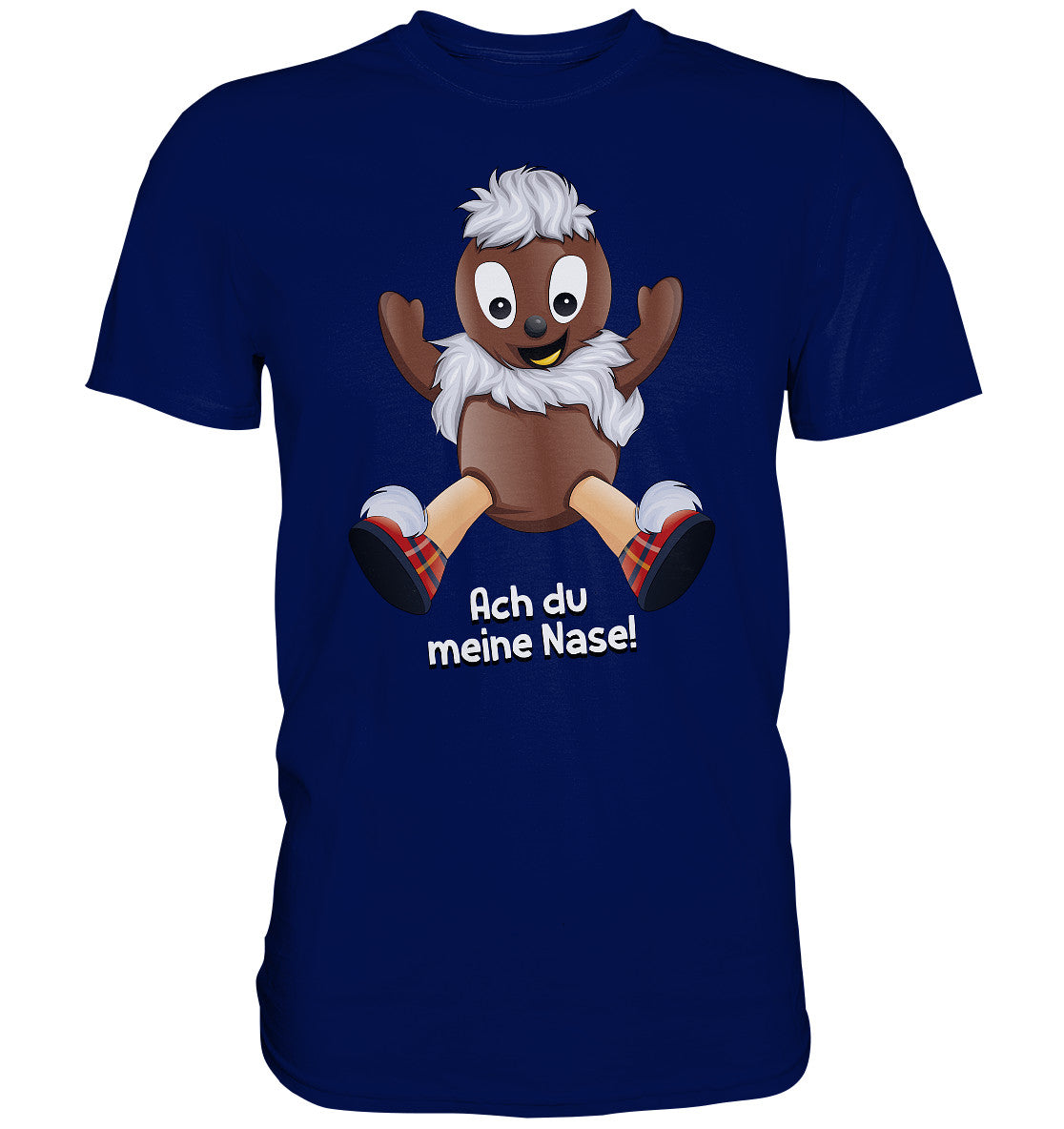 DDR Ostalgie Shirt Unisex • UNSER SANDMÄNNCHEN - PITTIPLATSCH - ACH DU MEINE NASE!
