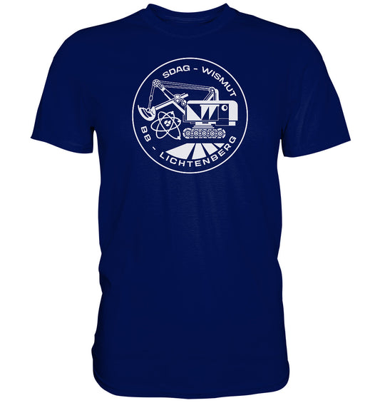 DDR Ostalgie Shirt Unisex • SDAG WISMUT - BB LICHTENBERG