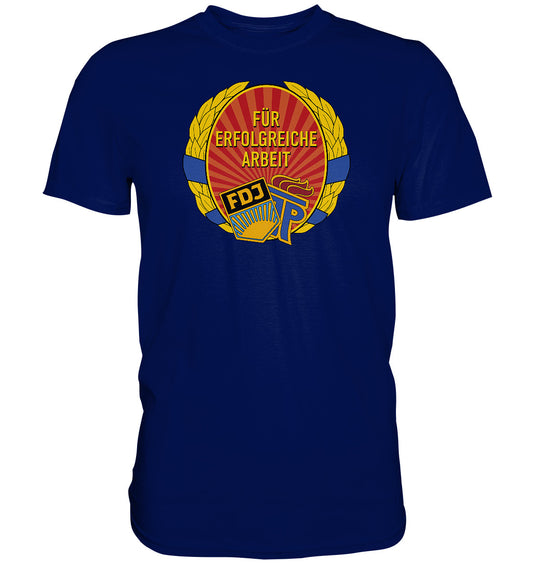 DDR Ostalgie Shirt Unisex • ABZEICHEN - FÜR ERFOLGREICHE ARBEIT