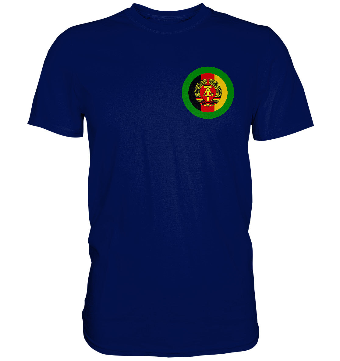 DDR Ostalgie Shirt Unisex • NVA GRENZTRUPPEN - BRUST BADGE